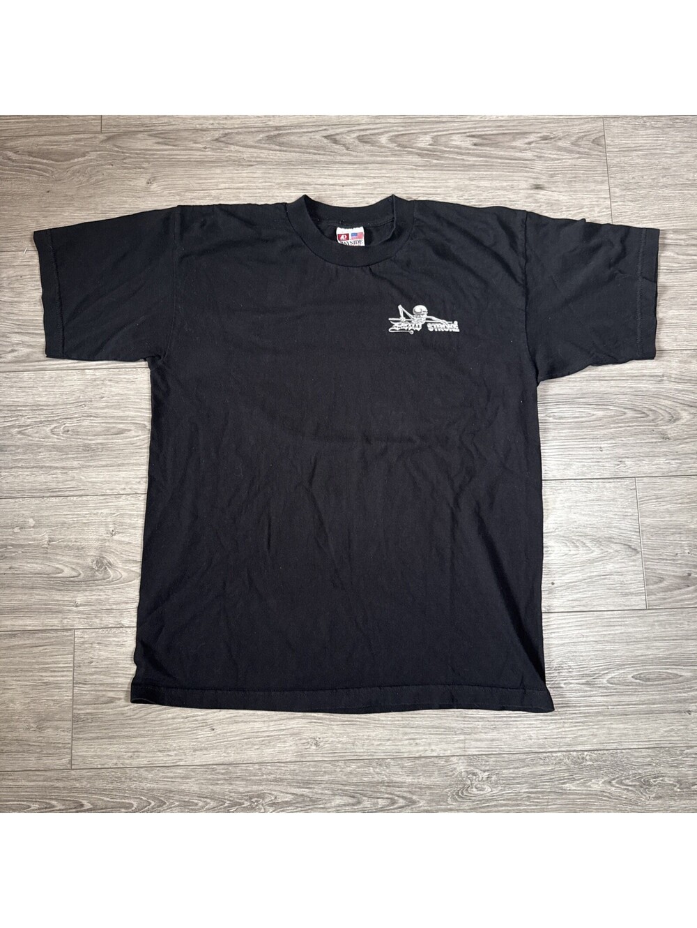 Vintage Dead Stroke Shirt Black Made In USA Pool Ball Mens Large
